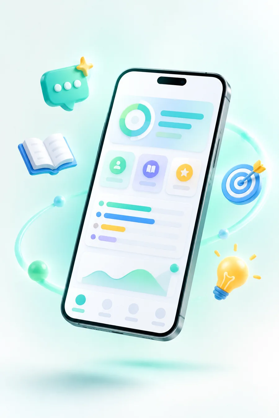 德学宝 App 界面